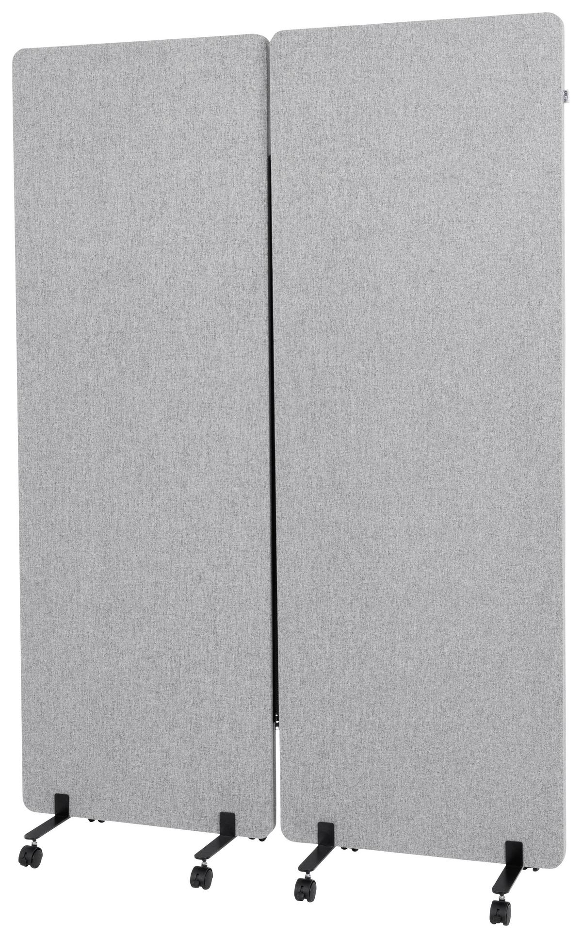 Pregradna Stena Flexmiut, Svetlo Siva - svetlo siva, Basics, kovina/umetna masa (60/177/35cm) - MID.YOU