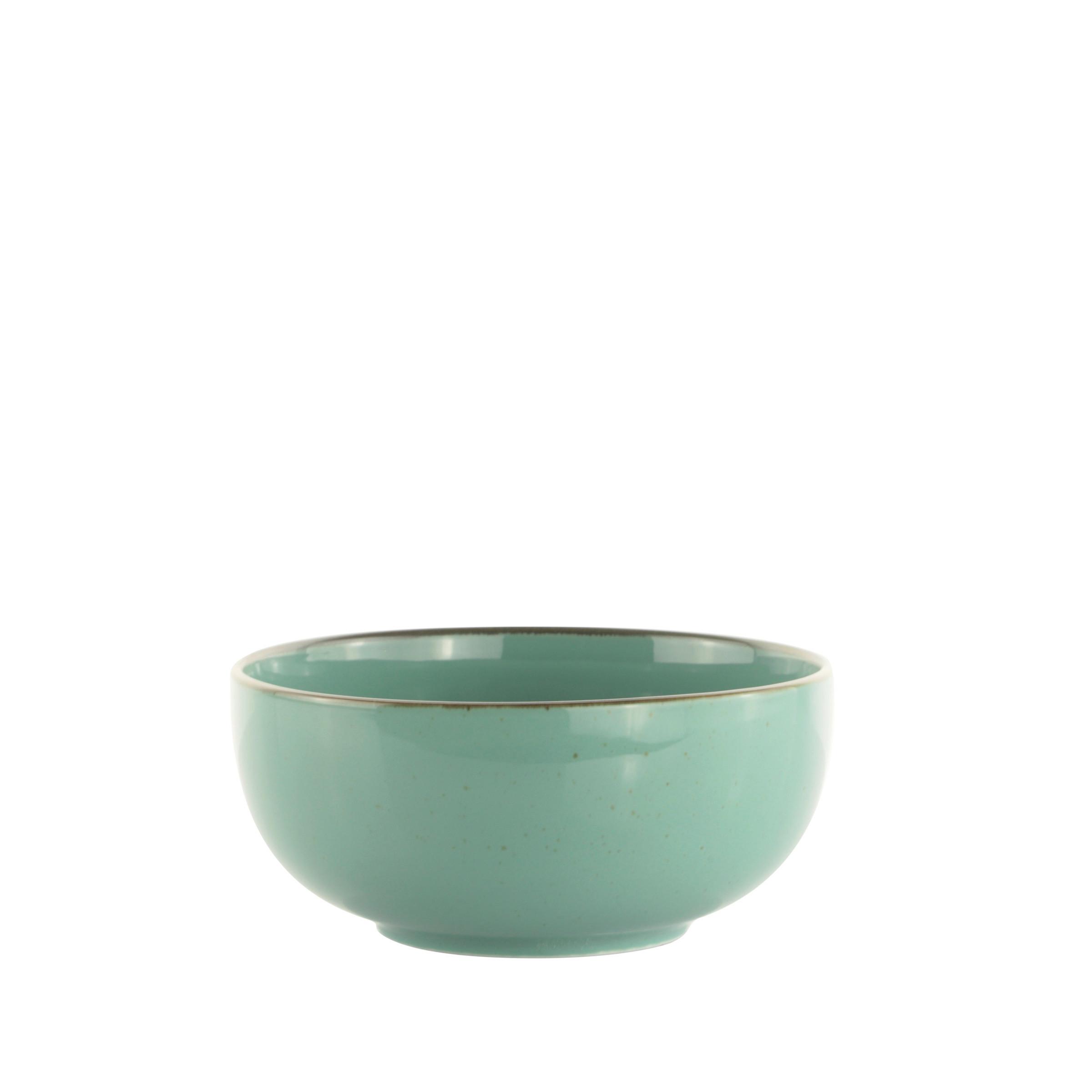 Müslischale Capri aus Porzellan Ø 16,5cm - Grün, Modern, Keramik (16,5/7,4cm) - Mömax