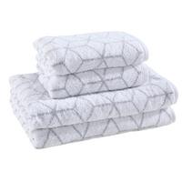 ZESTAW RĘCZNIKÓW FROTTE VILLEROY & BOCH 4SZT - biały, Basics, tkanina - Villeroy & Boch