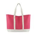 Einkaufstasche Beach in Pink/Weiß - Pink/Weiß, Textil (44/40/57cm) - MÖMAX modern living