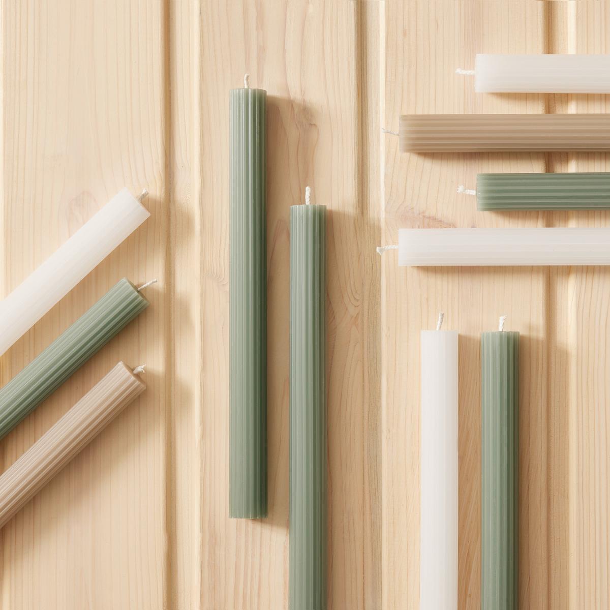 Stabkerze Classic I in Weiss - Weiss, Basics (2,2/25cm) - Modern Living