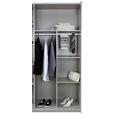 Compartimentare Interioară Korbach - gri, Modern, compozit lemnos (45/147/45cm) Compartimentare Interioară Korbach - gri, Modern, compozit lemnos (45/147/45cm)
