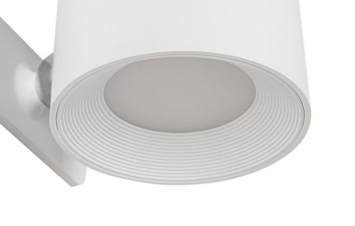 KINKIET AKUMULATOROWY SPOT - biały, Basics, tworzywo sztuczne/metal (9,2/8/4,5cm) - Novel