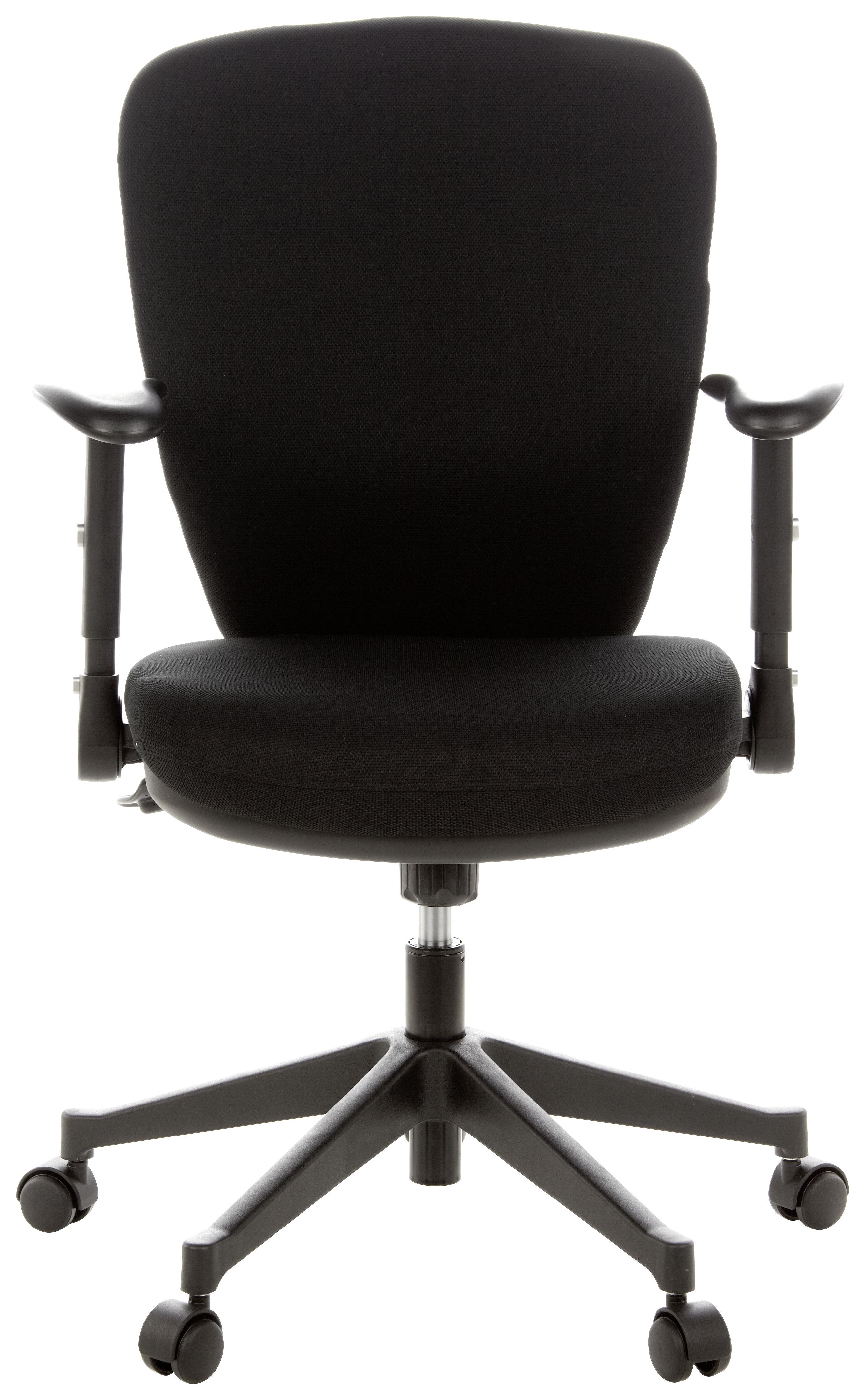 Drehstuhl Traffic 20 Schwarz - Schwarz, MODERN, Kunststoff/Textil (58/103/48cm) - MID.YOU