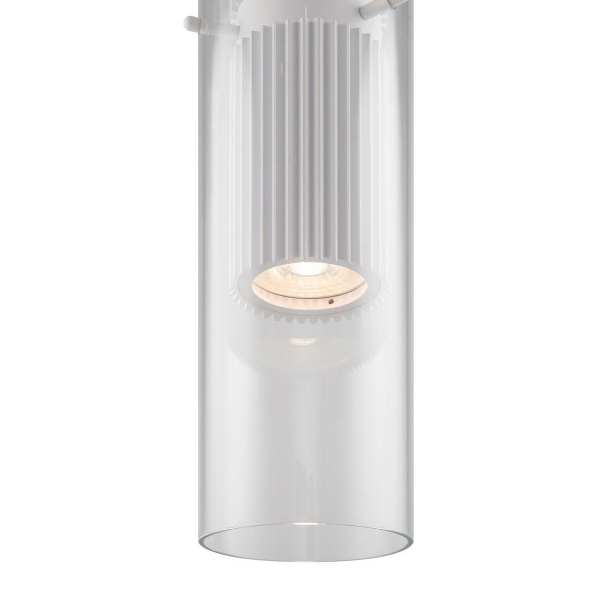PENDELLEUCHTE DYNAMICS - Weiss/Transparent, Trend, Glas/Metall (8/32cm) - MAYTONI