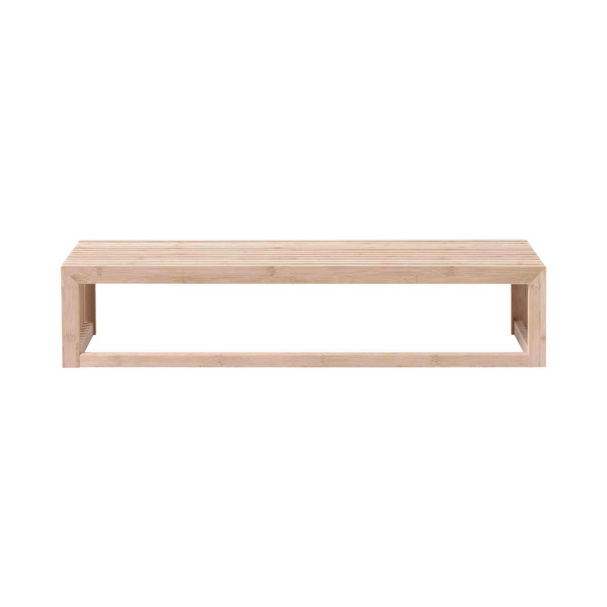 Wandgarderobe Rib Regal - Naturfarben, Design, Holz (94,5/20/27cm) - MID.YOU