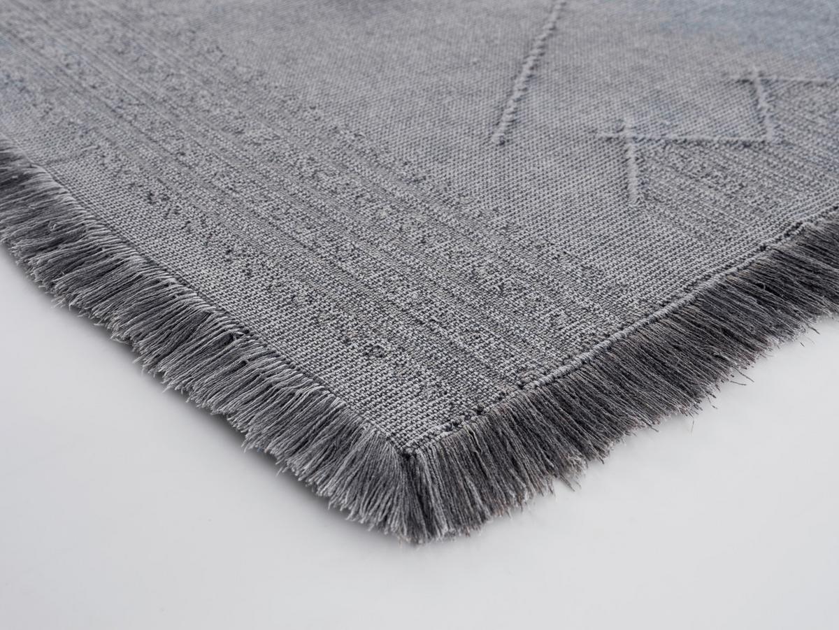 Ručno Tkani Tepih Monaco 3 - siva, tekstil (160/230cm) - Modern Living