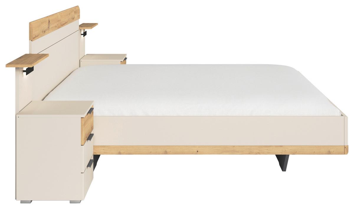 Ablage Ellmau Champagnerfarben - Champagner, KONVENTIONELL, Holzwerkstoff (38/80/12cm) - Premium Living