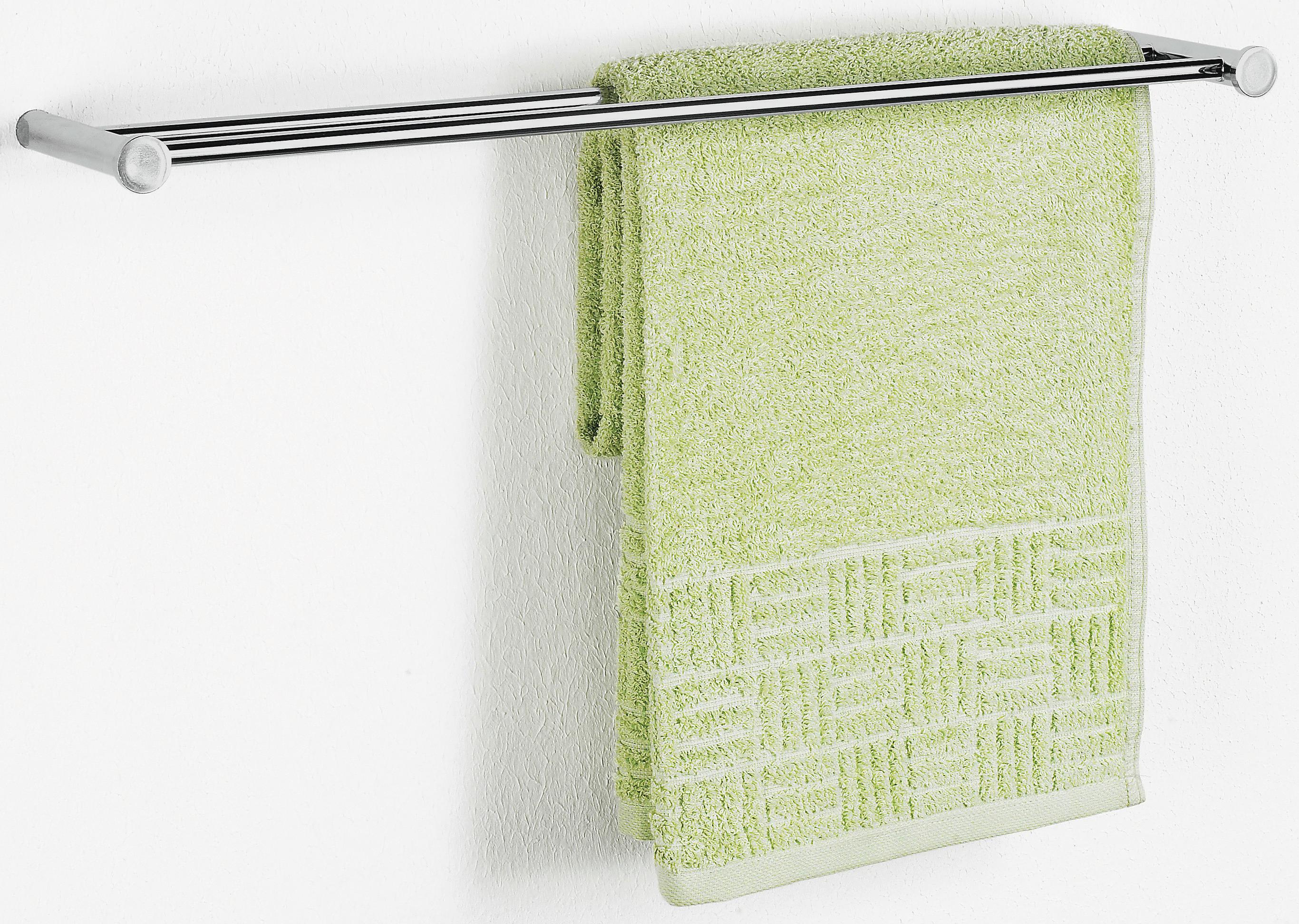 Handtuchhalter Baziga in Chromfarben - Chromfarben, Metall (53,8/2/10,5cm) - Mömax