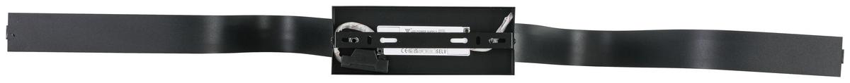 LAMPA SUFITOWA BEATRIX - czarny, Trend, tworzywo sztuczne/metal (100/8/20,5cm) - Collett's Monde