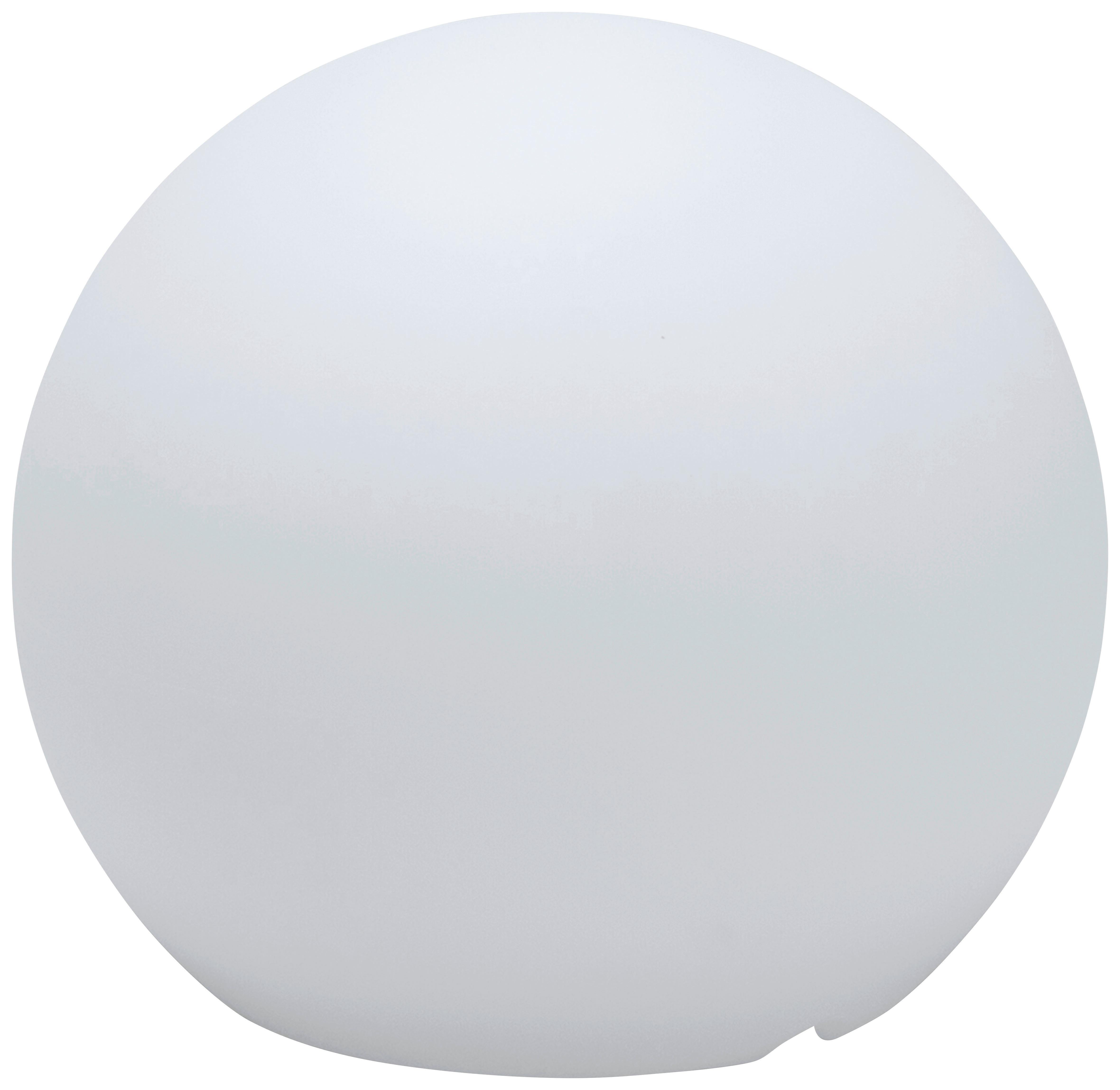 ZEWNĘTRZNA LAMPA KULA BULY 30 LUMBL030OFNW - biały/przezroczysty, Design, tworzywo sztuczne (30cm) - Newgarden
