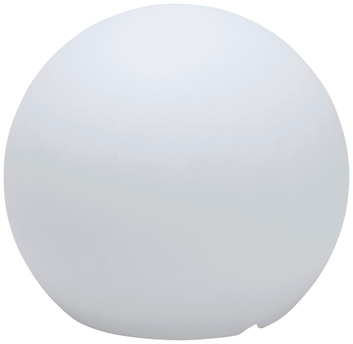 ZEWNĘTRZNA LAMPA KULA BULY 30 LUMBL030OFNW - biały/przezroczysty, Design, tworzywo sztuczne (30cm) - Newgarden