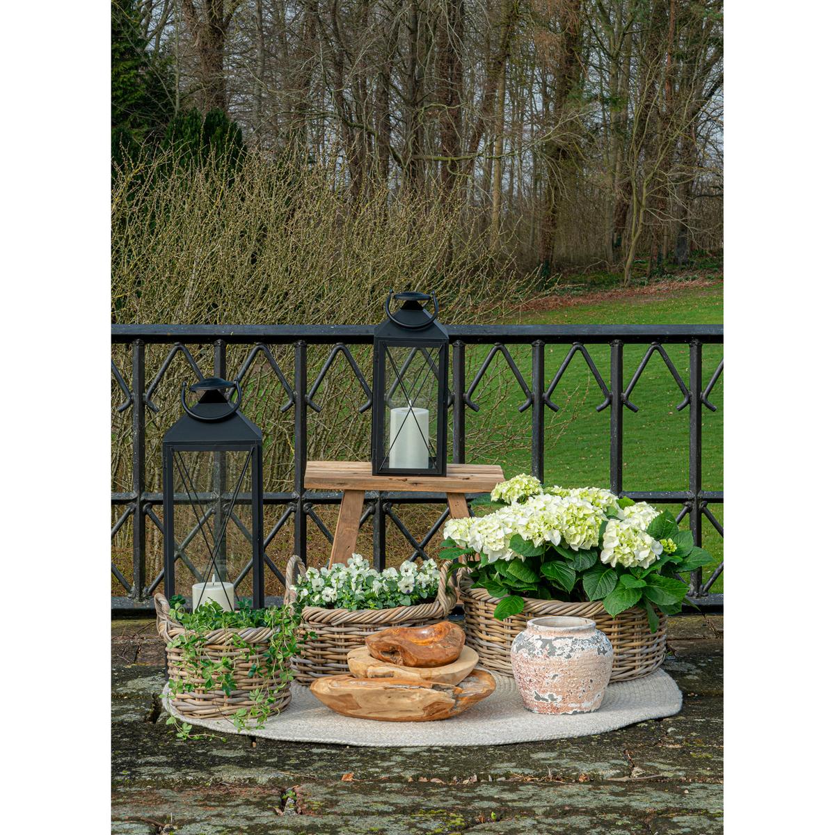 Korbset Kuta Baskets Hellbraun - Hellbraun, Basics, Holz (50/28/50cm)
