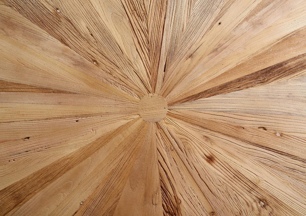 Esstisch in Braun massiv - Alufarben/Braun, Lifestyle, Holz/Metall (254/78/135cm) - Premium Living