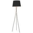 Lámpa Állvány Andrea - nikkel színű, fém (145cm) - MÖMAX modern living