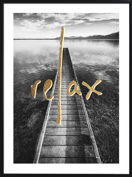 Keilrahmenbild Chloe Multicolor - Multicolor/Schwarz, Kunststoff/Textil (45/60/2,2cm) - Mömax modern living