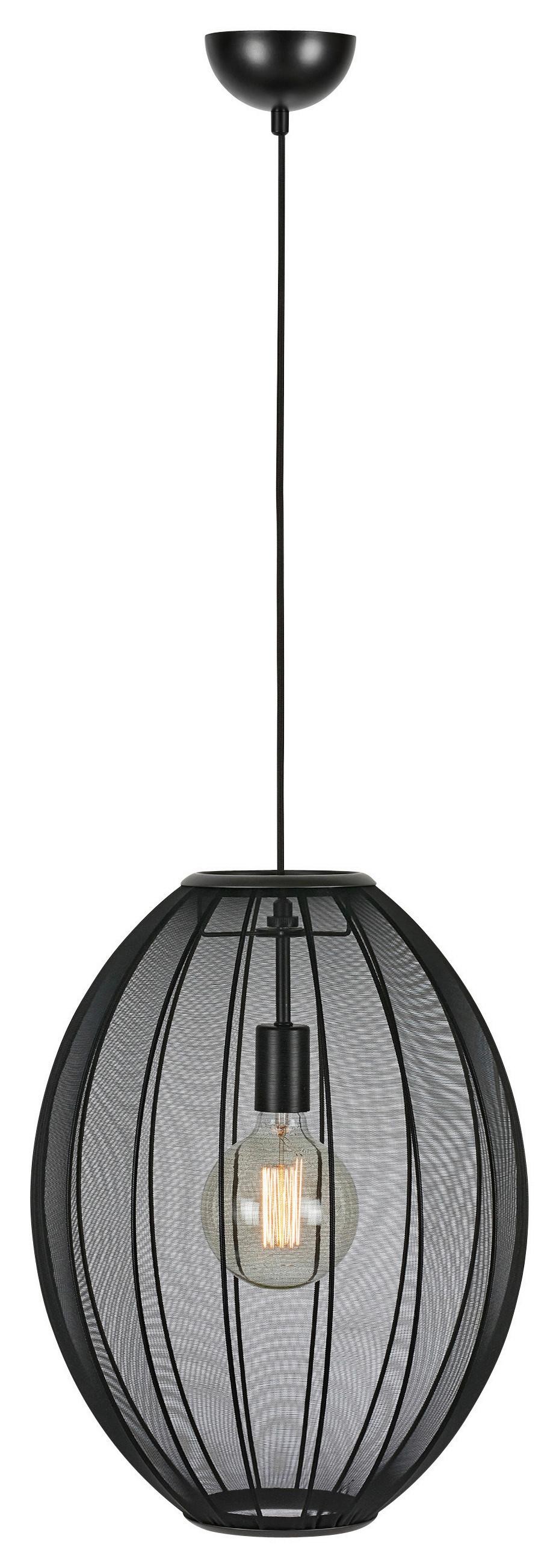 Pendelleuchte Florence max. 40 Watt - Schwarz, Basics (40/40/50cm) - Markslöjd