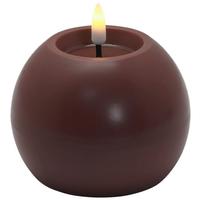 Led-sveča Lioris - barve gozdnih sadežev, Natur, umetna masa (10/7,8cm) - Mömax
