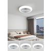 TAKFLÄKT OLIVER - vit/transparent, Modern, metall/plast (46/14,5/14,5cm) - Mömax