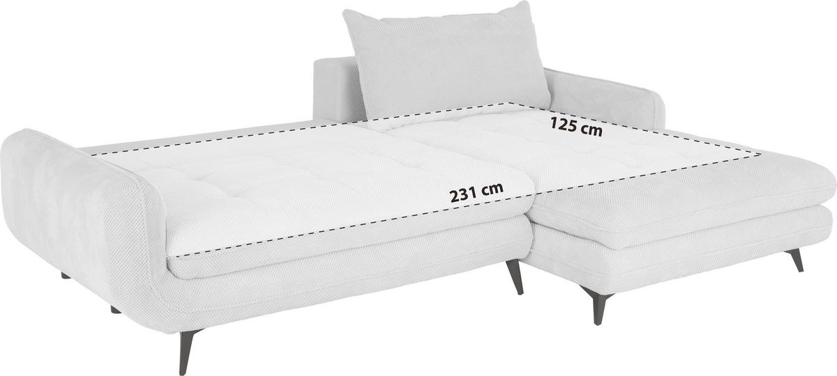 Coltar WAVE - turcoaz, Modern, lemn/metal (266/189cm) - Modern Living