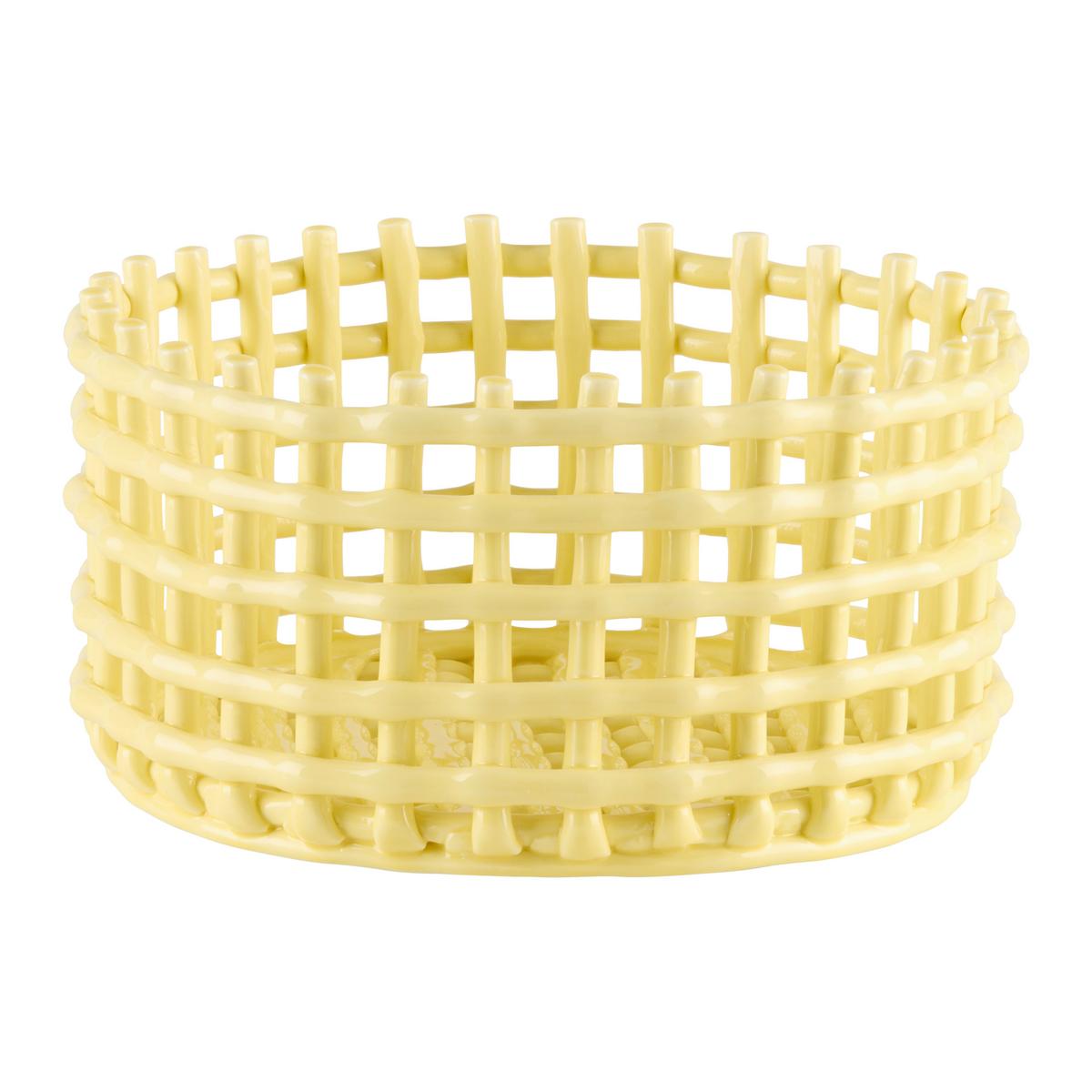 Obstschale Candy Colros - M Gelb - Gelb, MODERN, Keramik (20,5/11cm) - Mömax