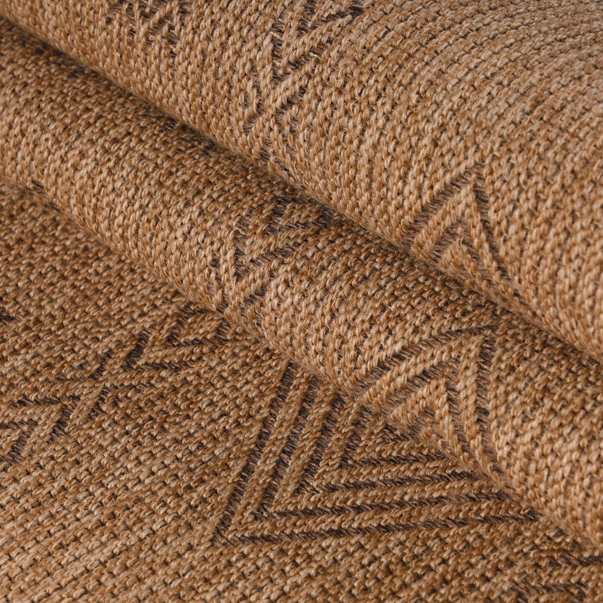 Outdoorteppich Dhaka Beige ca. 80x150cm - Beige, Basics, Textil (80/150cm) - Novel