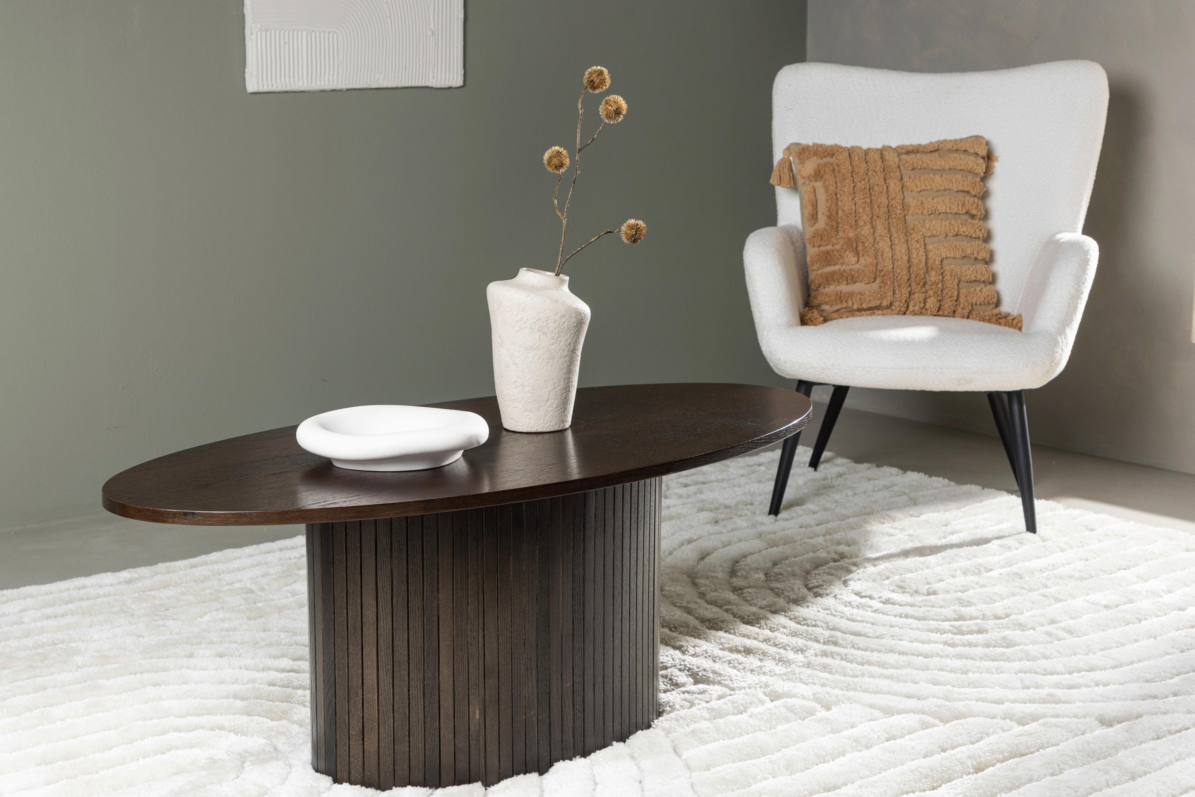 COUCHTISCH BIANCA - Mokka, Design, Holzwerkstoff (120/55/45cm) - Livetastic