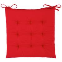 Sitzkissen Lola in Rot ca. 40x40cm - Rot, Konventionell (40/40/4cm) - Based