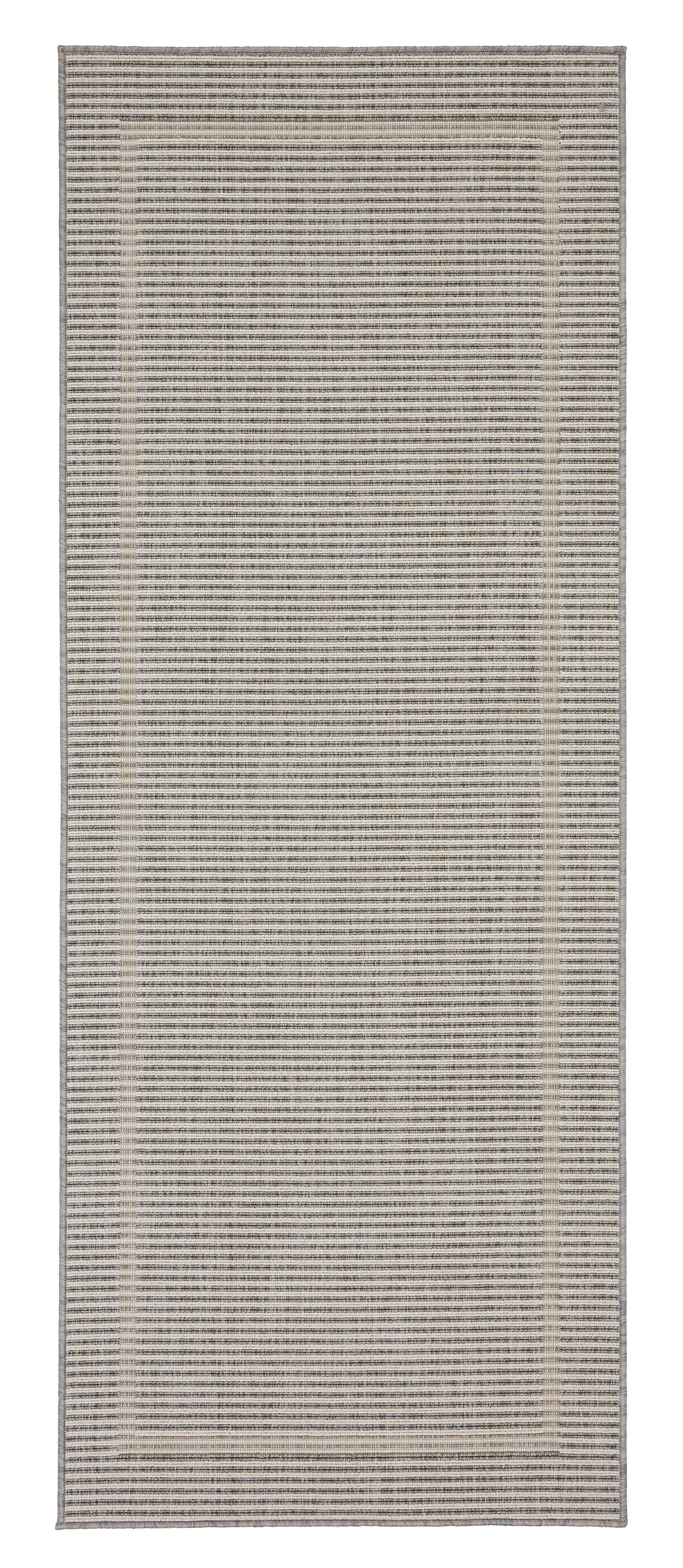 Ravno Tkana Preproga Kanada 1 - siva, Moderno, tekstil (80/200cm) - Modern Living