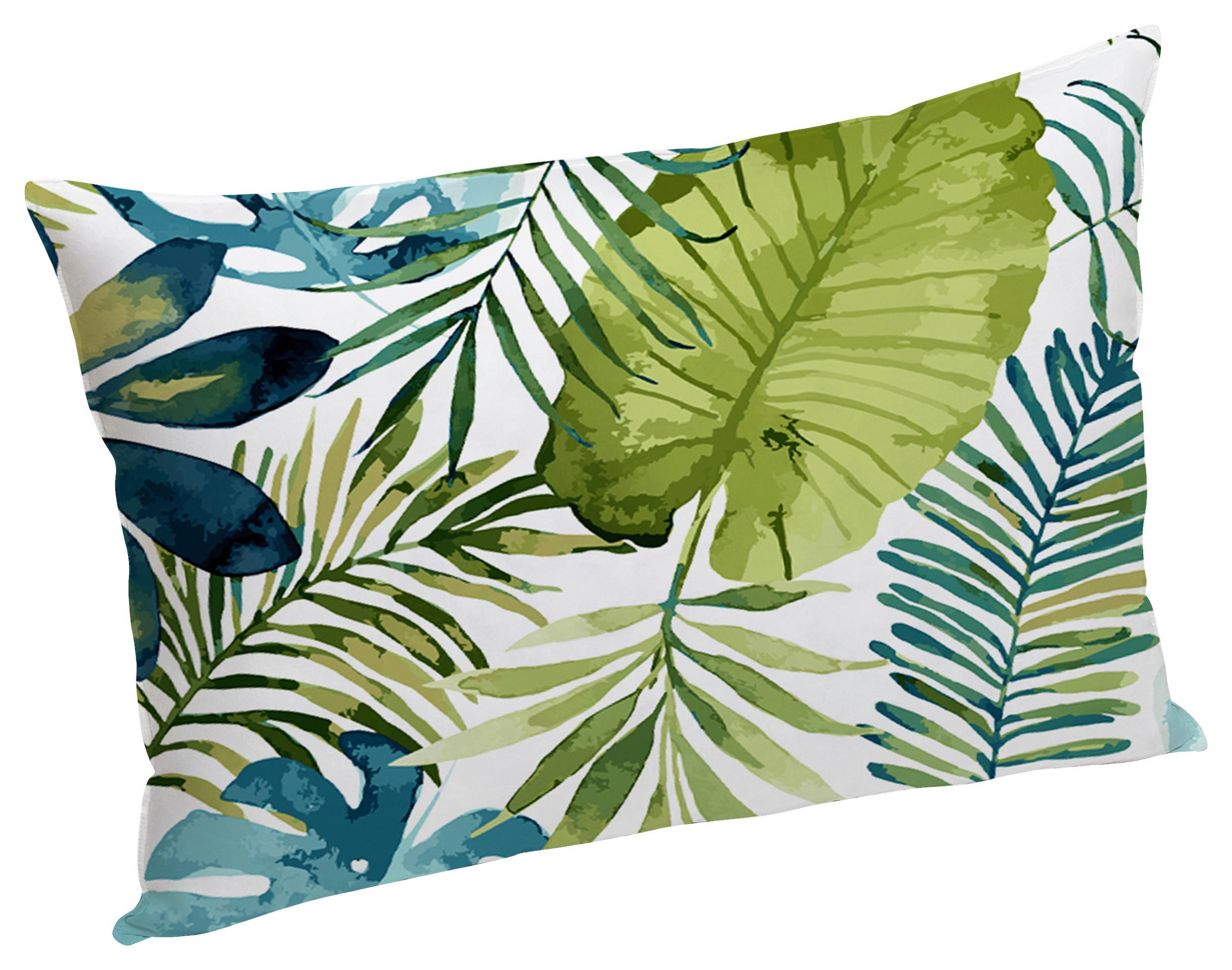 Párna Jungle 50/70 - fehér/zöld (50/70cm)