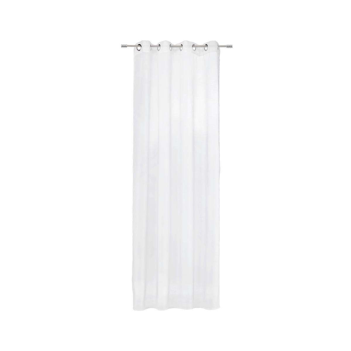 Ösenschal Dolly ca. 140x245cm - Weiß, Textil (140/245cm) - Modern Living