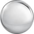 Dekokugel Lore in Silber aus Edelstahl - Silberfarben, Metall (10cm) - MÖMAX modern living