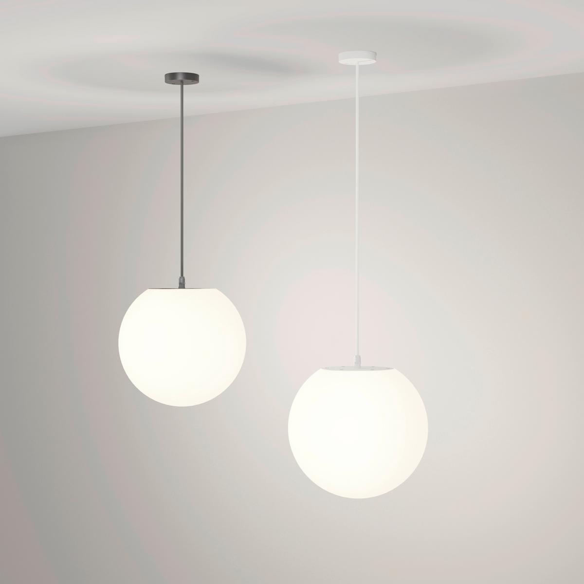 Außenleuchte Erda Weiß max. 30 Watt - Weiß, Basics, Kunststoff/Metall (30/36cm) - MAYTONI