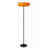 LAMPA STOJĄCA 10725/01/53 - SENTINO - czarny/pomarańczowy, Design, szkło (40/40/150cm) - Lucide