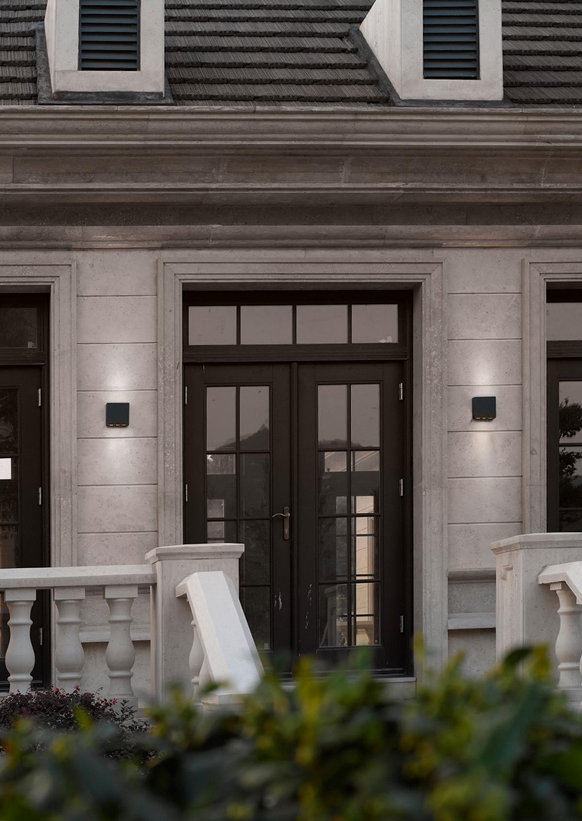 Außenwandleuchte Thames in Anthrazit max. 3 Watt - Anthrazit, Basics, Metall (15/15/5cm) - Trio Leuchten