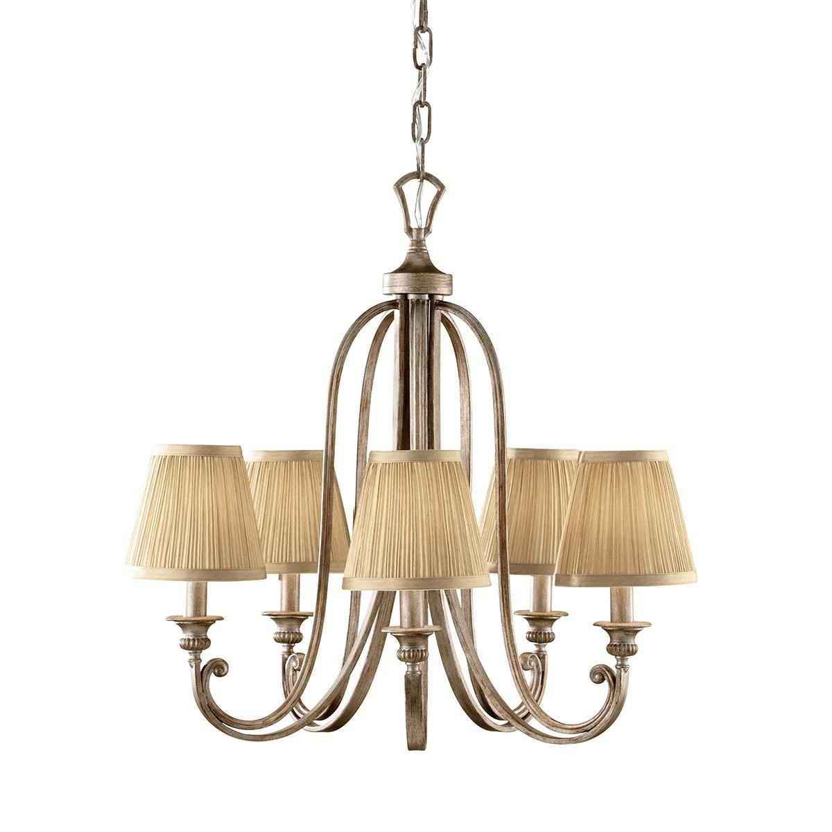 Luster Abbey - srebrne boje/boje pijeska, Konvencionalno, metal (48.3/66.3cm) - Elstead Lighting