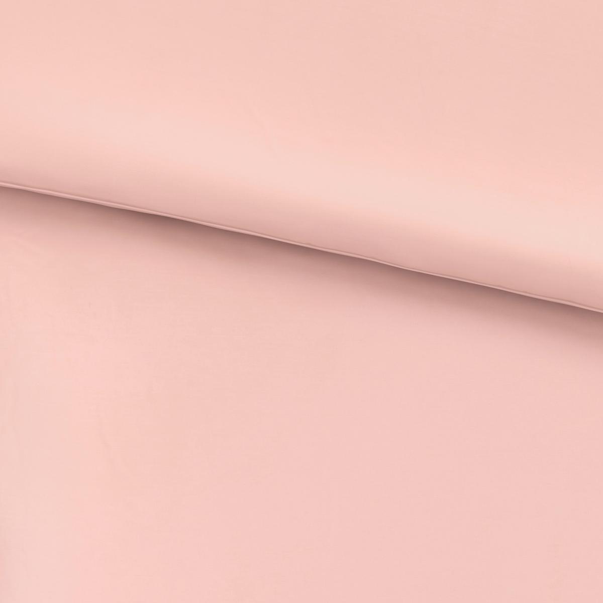 Bettwäsche Bio-Lisa Uni in Rosa, ca. 135x200cm - Rosa, MODERN, Textil (135/200cm) - ecoTree