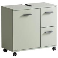 Omarica Za Pod Umivalnik Palermo, Pastelno Zelena - črna/pastelno zelena, Konvencionalno, kovina/umetna masa (65,1/60/32cm) - Stylife