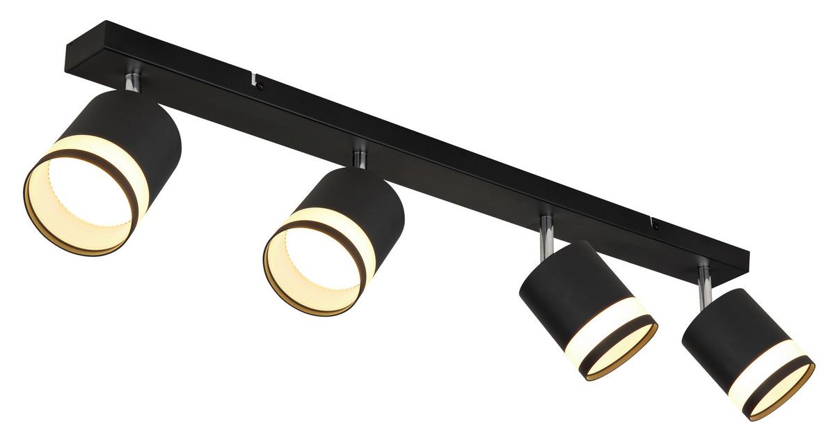 Reflektor Lucero - bijela/crna, Design, metal/plastika (80/8,2/18,5cm) - Globo