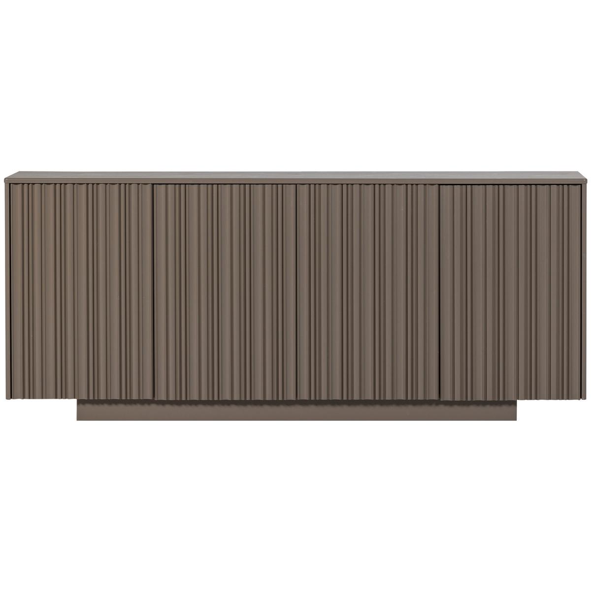 Sideboard Nova Braun B: 200 cm - Braun, Design, Holz (200/85/40cm) - Livetastic