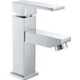 Baterie Lavoar Tokyo - culoare crom, plastic/metal (5/16,05/12,2cm) Baterie Lavoar Tokyo - culoare crom, plastic/metal (5/16,05/12,2cm)