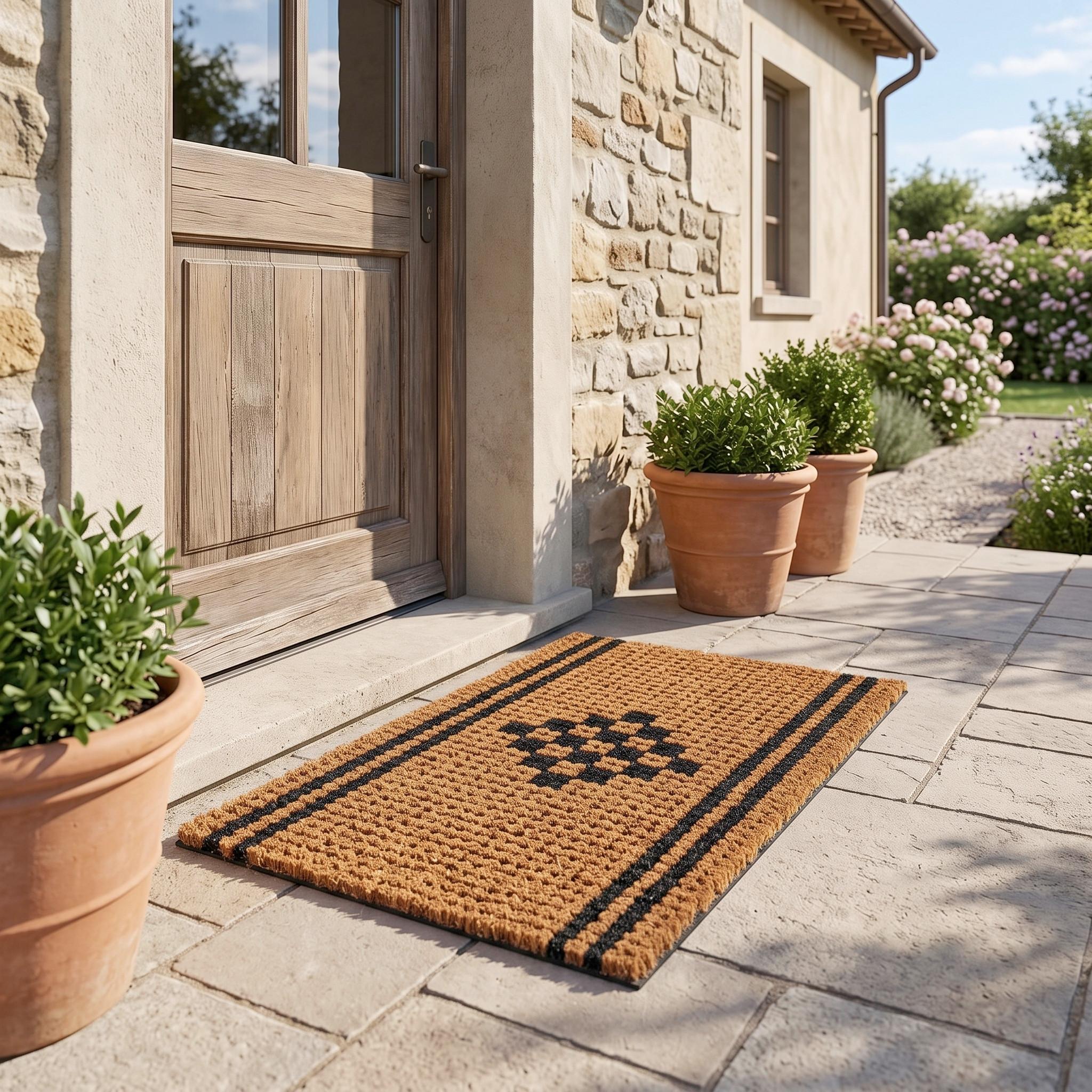 DÖRRMATTA RIVIERA - naturfärgad, Modern, naturmaterial (45/75cm) - Modern Living