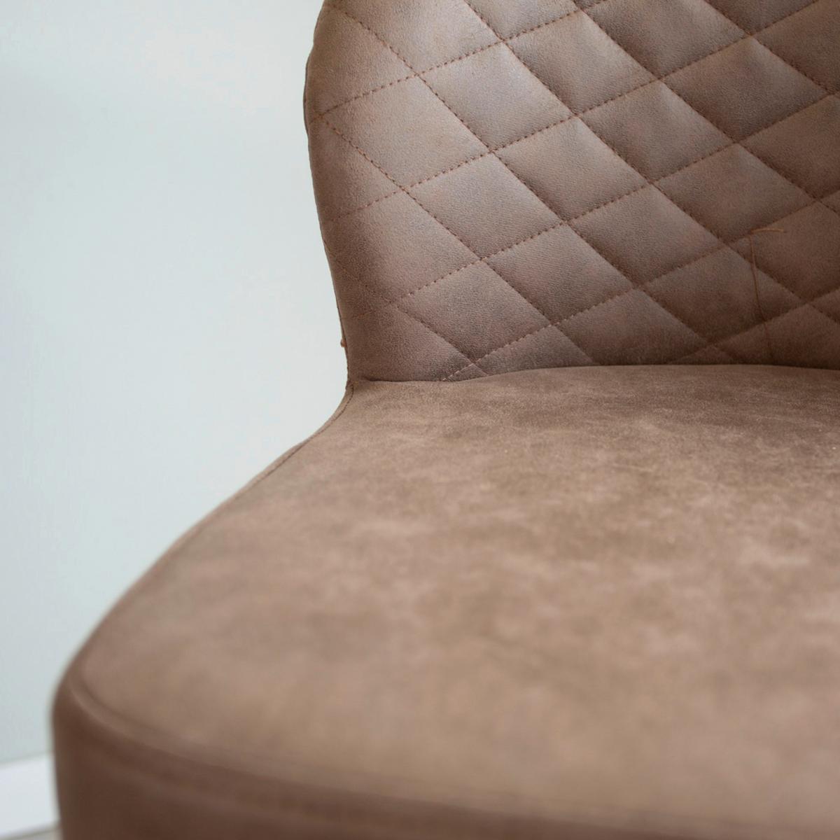 Barhocker-Set Grayson 2er-Set ca. 42x114 cm Taupe - Taupe/Schwarz, KONVENTIONELL, Textil/Metall (42/114/52cm) - MID.YOU