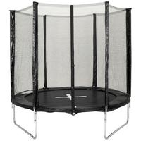Trampolin Jump Schwarz Ø ca. 250cm - Schwarz, KONVENTIONELL, Kunststoff/Textil (250/239cm) - Mömax
