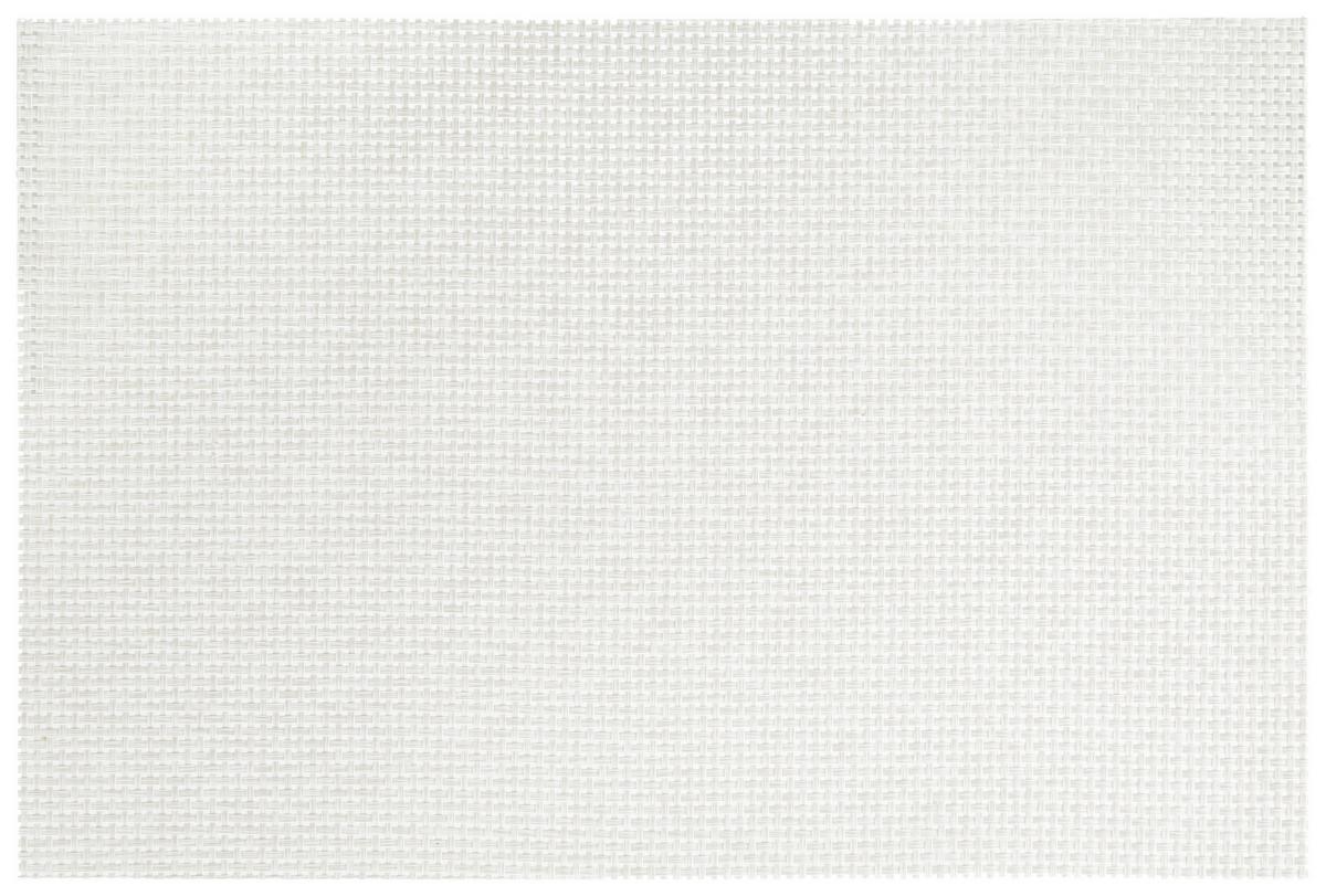 Tischset Stefan in Weiß - Weiß, Kunststoff (45/30cm) - Modern Living