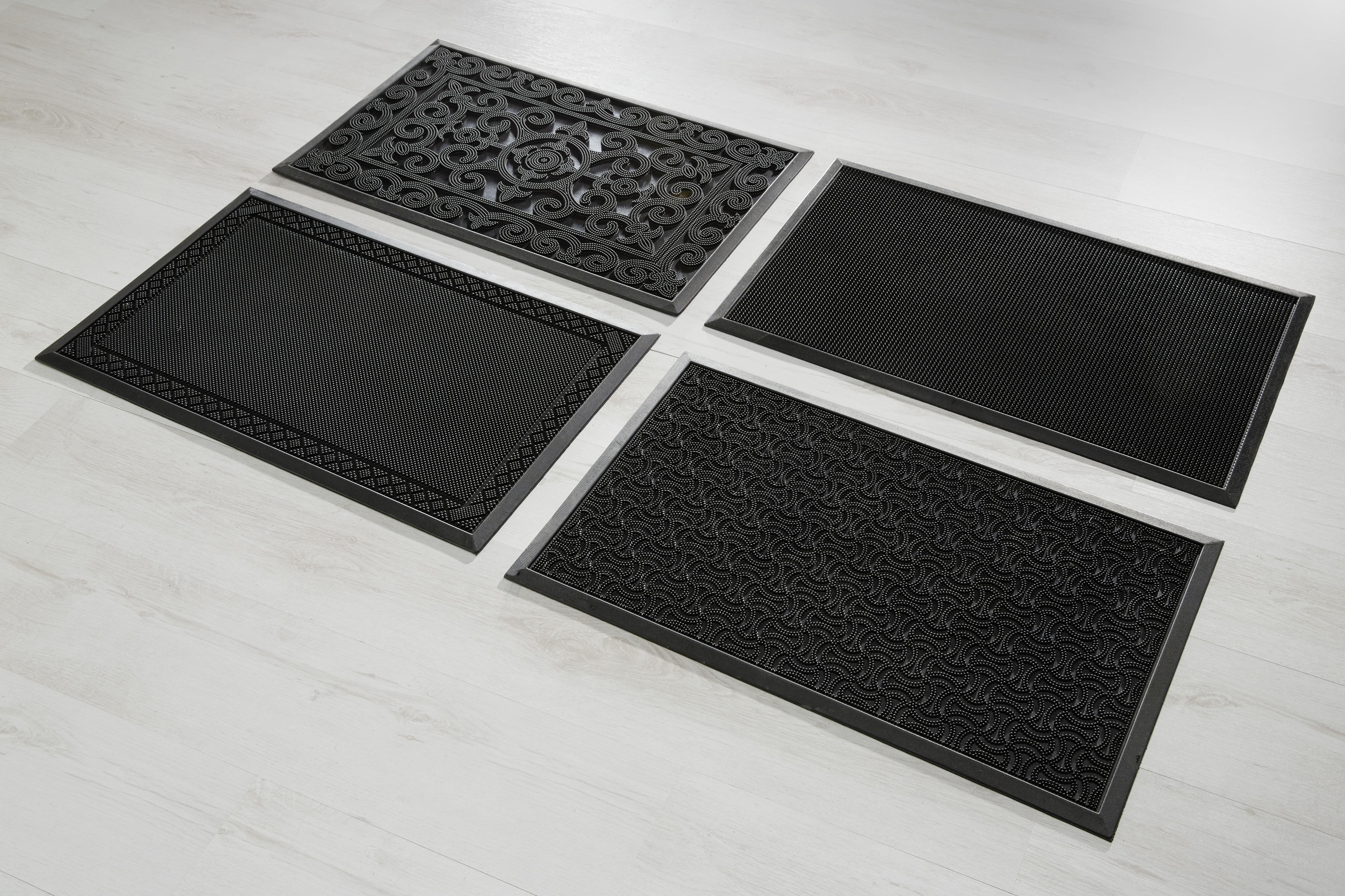 Covoraș Linus - negru, plastic (60/80cm) - Mömax