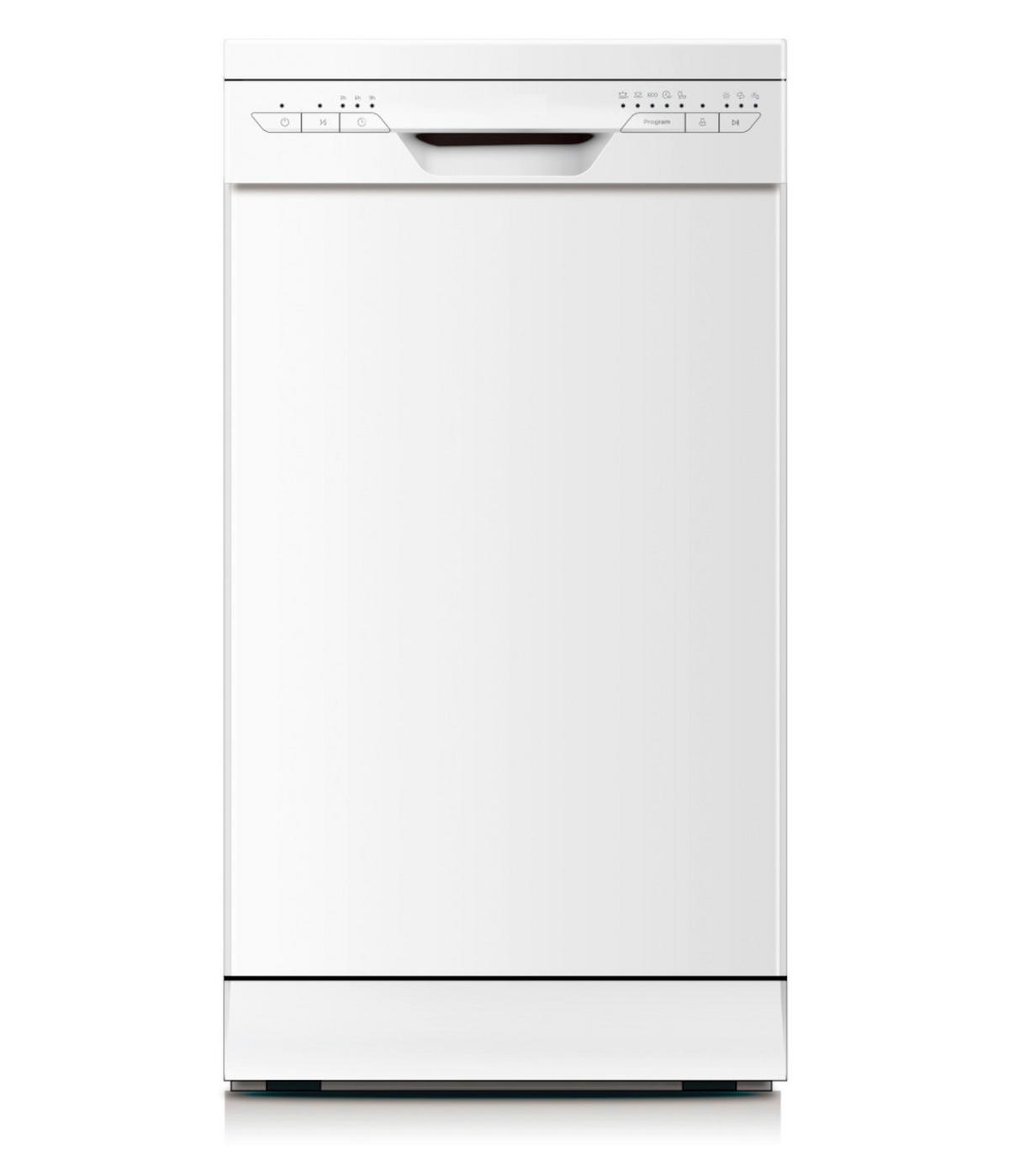 Geschirrspüler GSP9-4E Weiß - Weiß, Trend, Kunststoff/Metall (44,8/84,5/60cm) - PKM