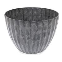OSŁONKA NA DONICZKĘ 1620610 - INDUSTRIAL LIVING - ciemnoszary, Basics, tworzywo sztuczne (35,5/20,5/24cm)