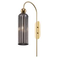 WANDLEUCHTE ANTIC - Goldfarben, Glas/Metall (10/53,5/23,5cm) - MAYTONI