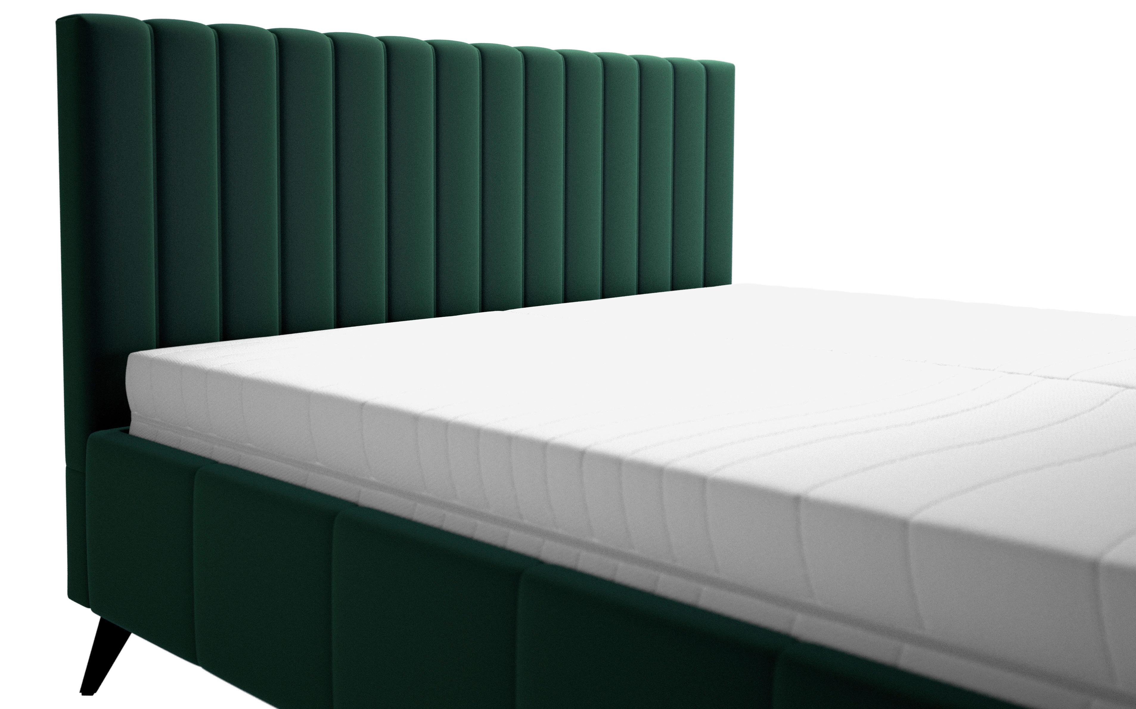 PAT TAPITAT VIVIEN 2 - verde închis, Modern, lemn/textil (160/200cm) - Premium Living